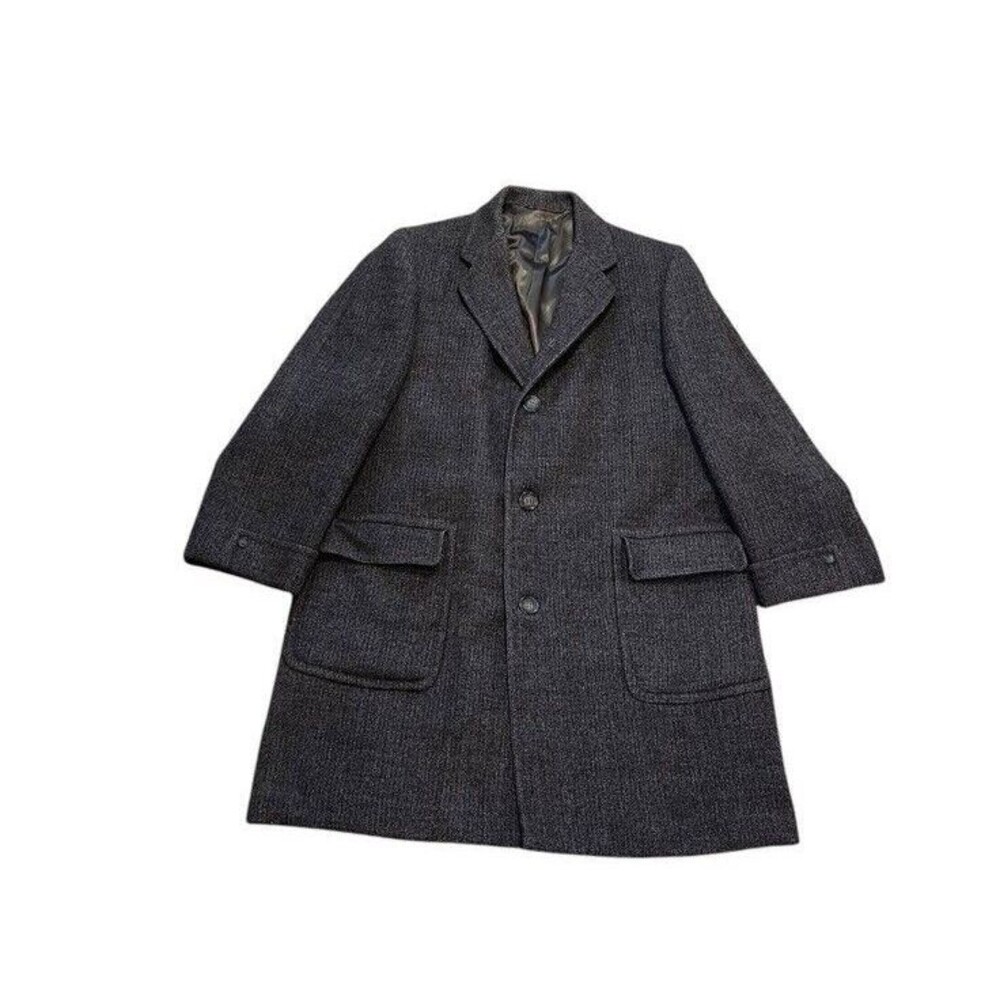 Pendleton Woolen Mills Overcoat Palmer House Arcade Chicago Vintage MCM Mens XL?